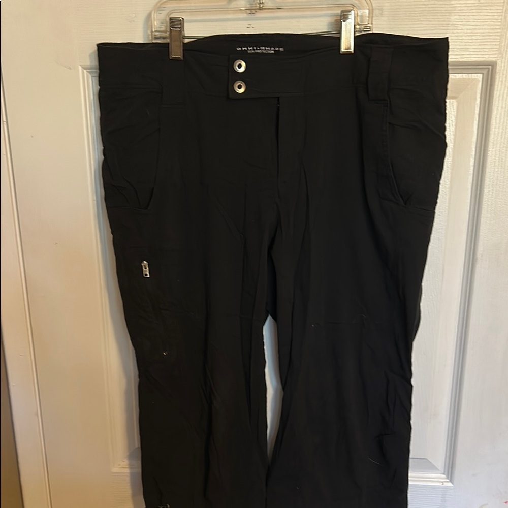 Columbia Cargo Pants with Button Detail